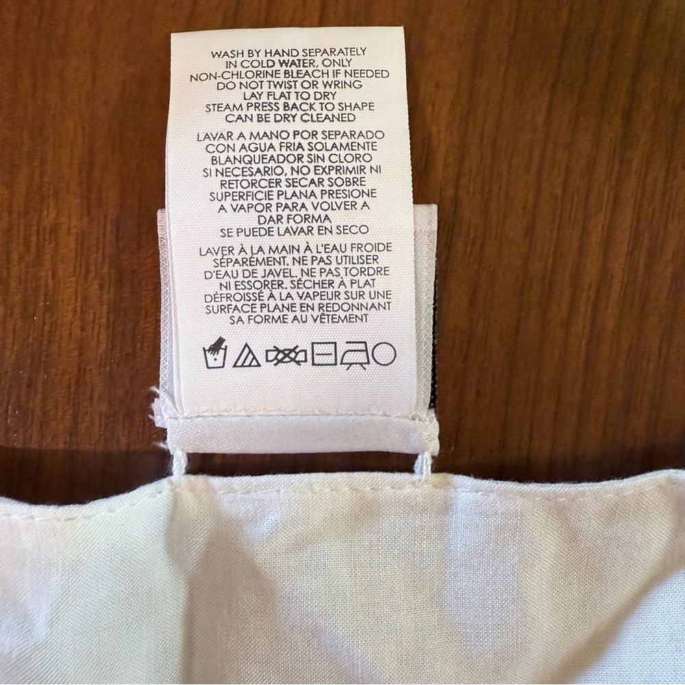 CAbi  Frolic Sleeveless Eyelet Layered Tiered Top Size XS #5723 - Picture 12 of 13